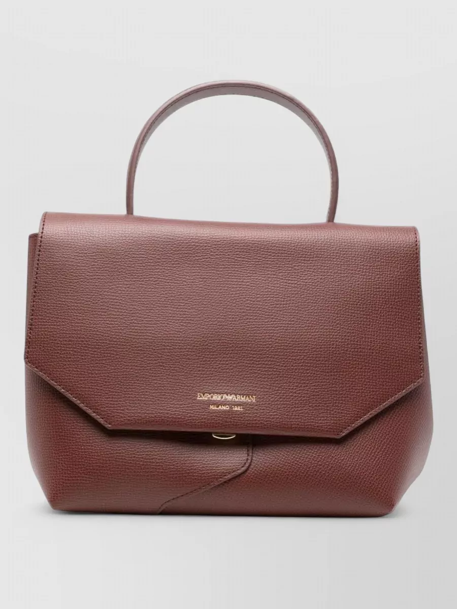 Emporio Armani leather shoulder bag