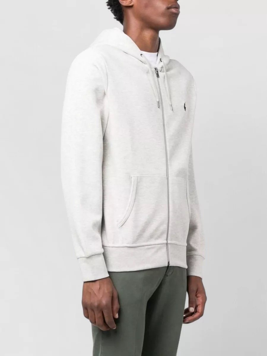 Ralph Lauren Cotton Hooded Zip Sweatshirt