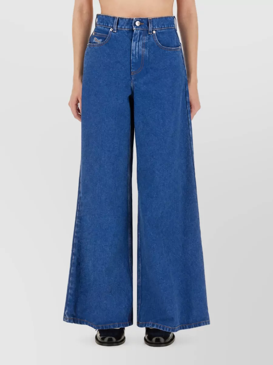 Marni Denim Wide Leg Jeans