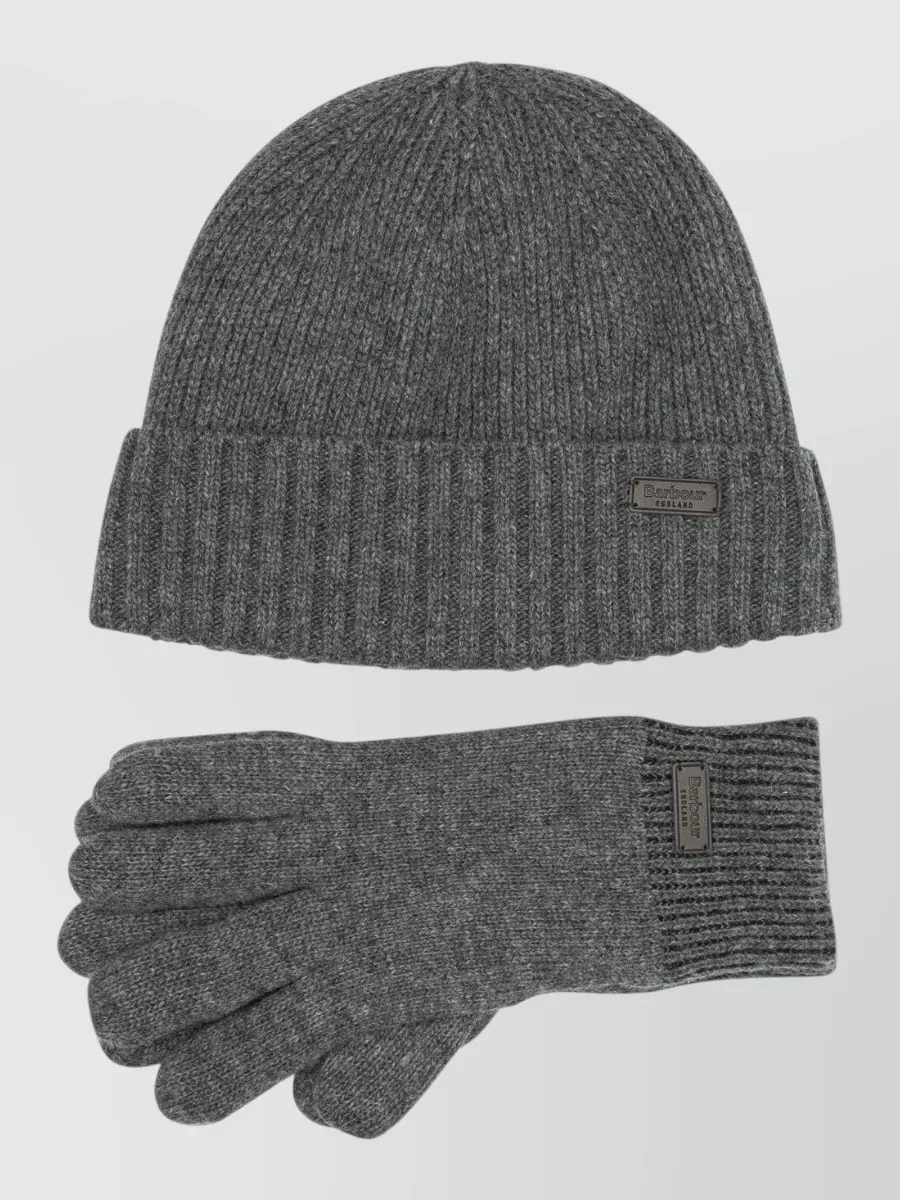 Barbour Wool gloves set