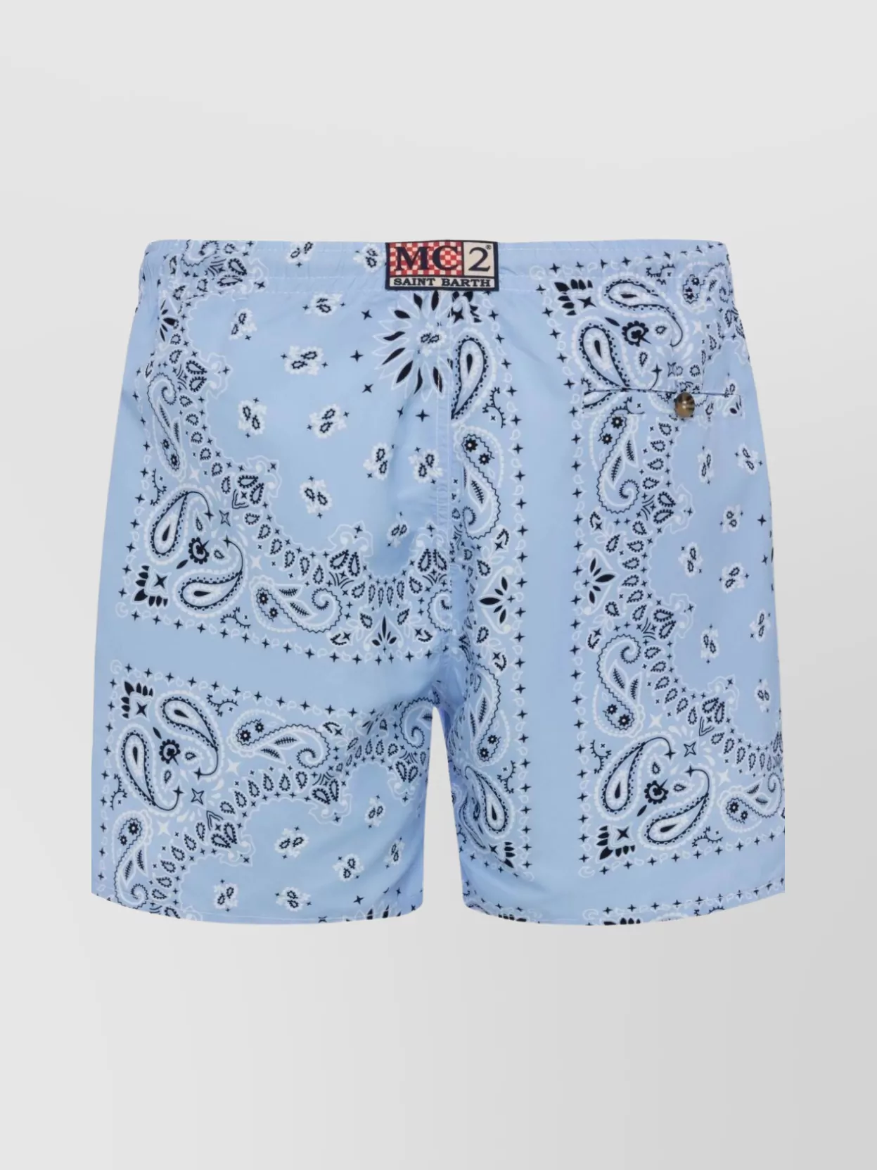 Mc2 Saint Barth All-Over Print Mid-Length Swimwear Drawstring