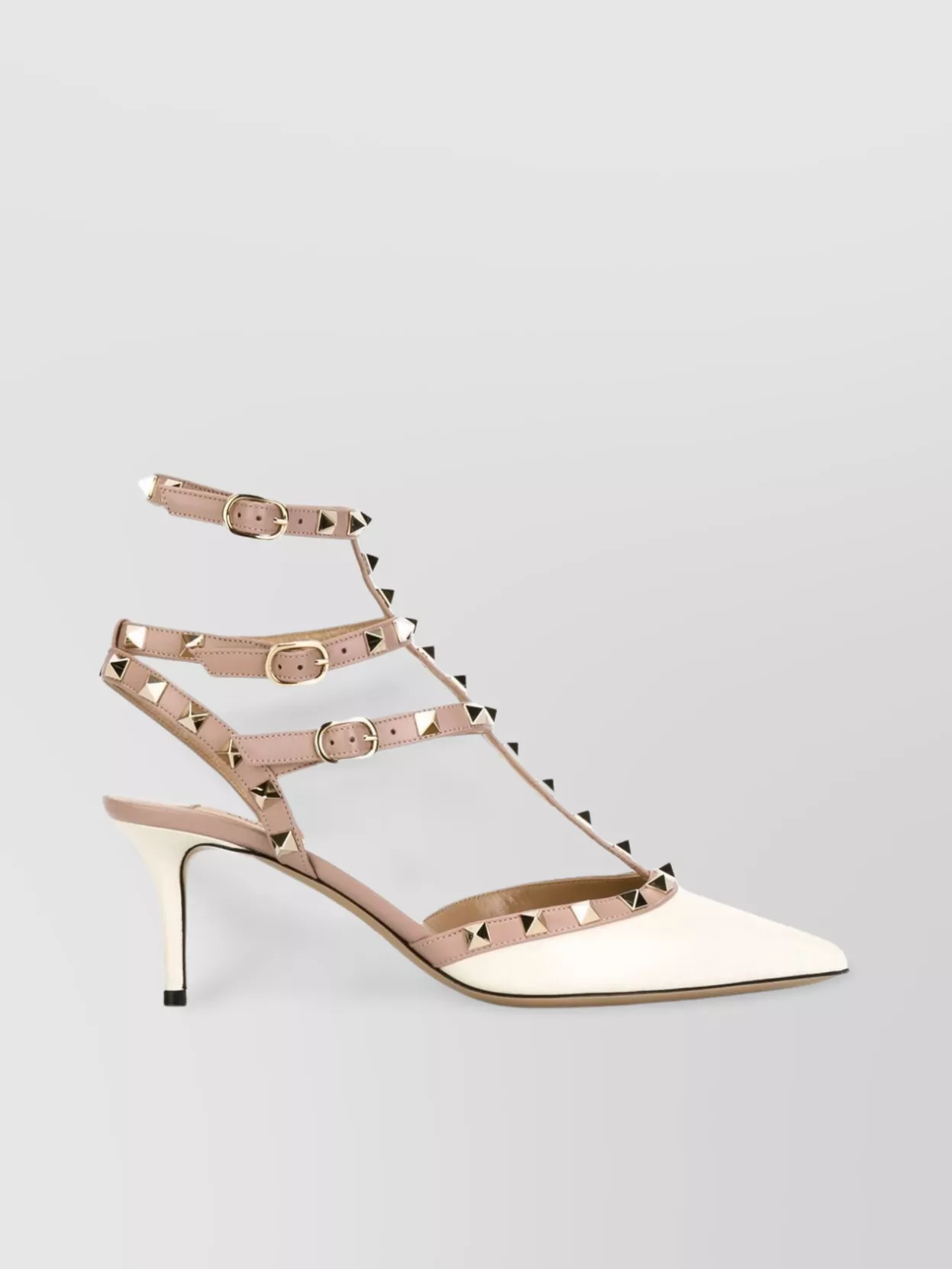 Valentino Garavani Rockstud Embellishments Leather Pumps