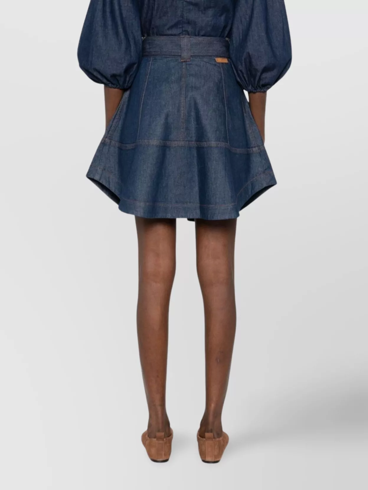 Zimmermann A-Line Mini Skirt Large Pockets
