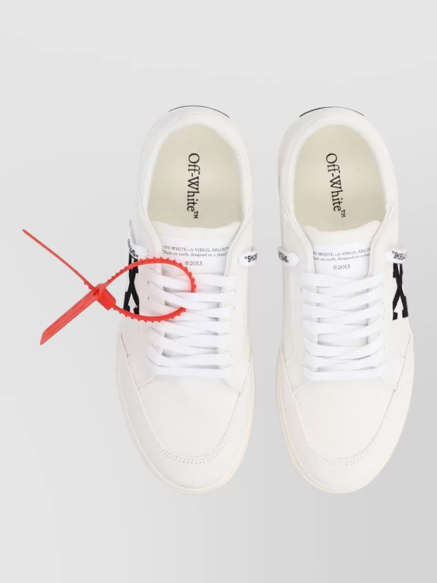 Off-White Vulc Low Lace-Up Sneakers