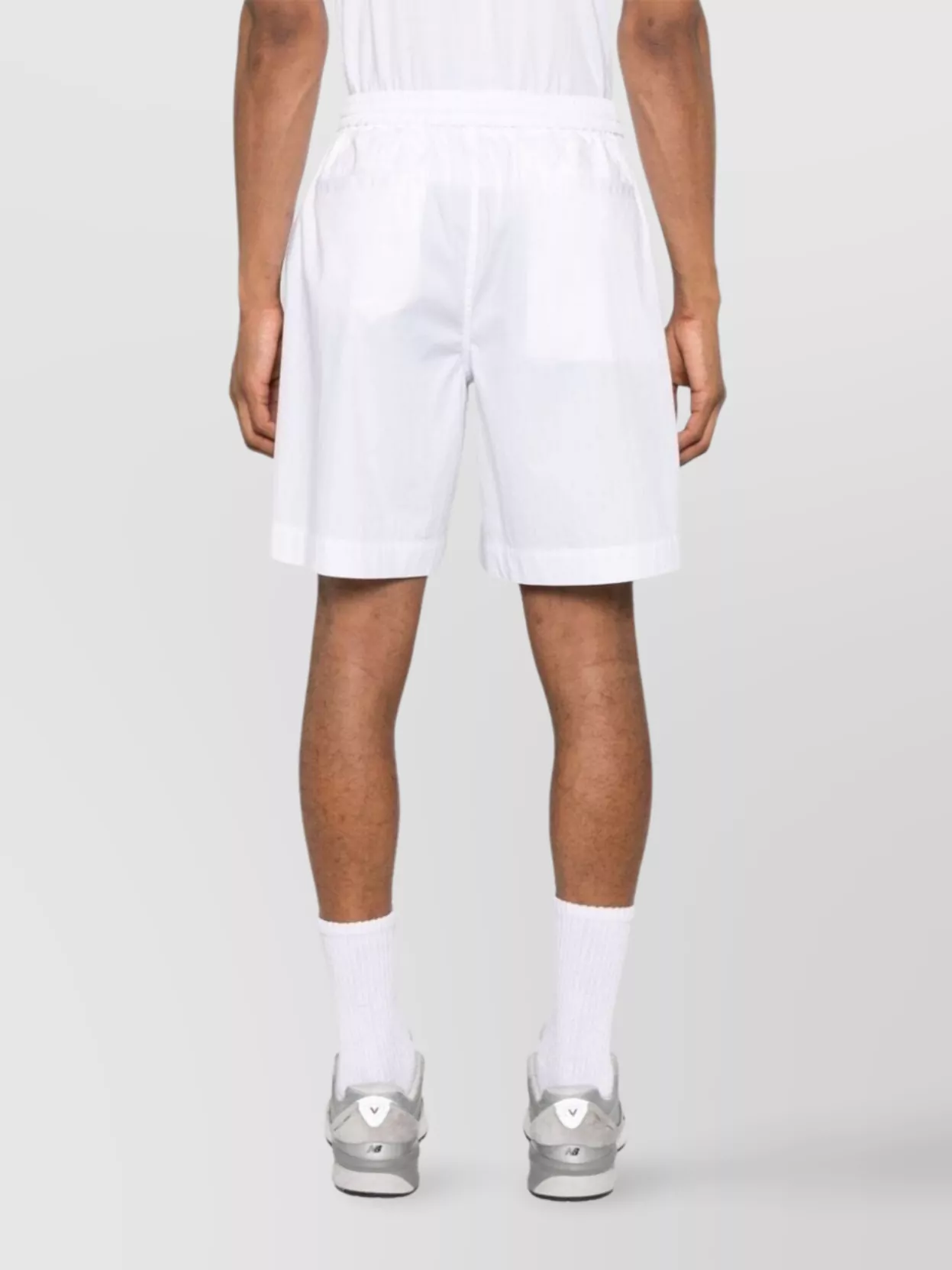Aspesi Knee Length Shorts Elastic Waistband
