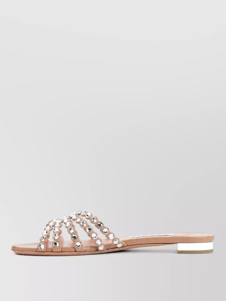 Aquazzura Leather Mules