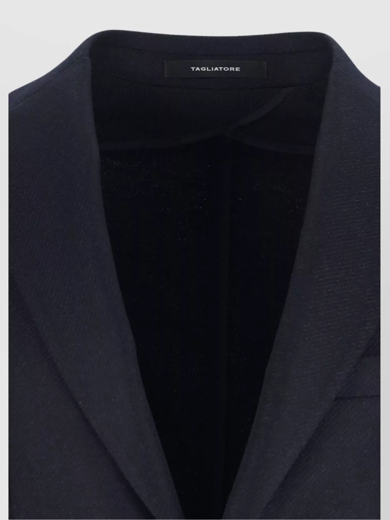 Tagliatore Patch Pocket Notch Lapel Single-Breasted Blazer