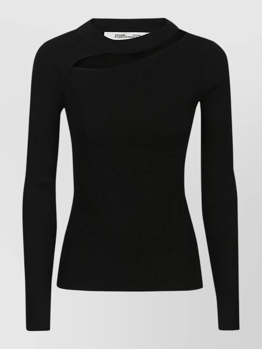 Diane Von Furstenberg wool knitted top