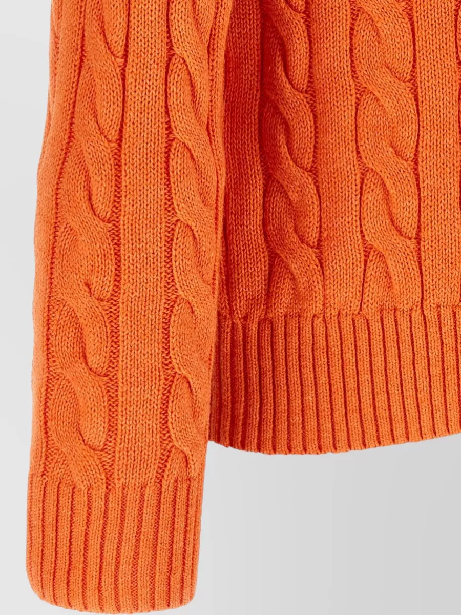 Polo Ralph Lauren Textured Cotton Crew Neck Jumper