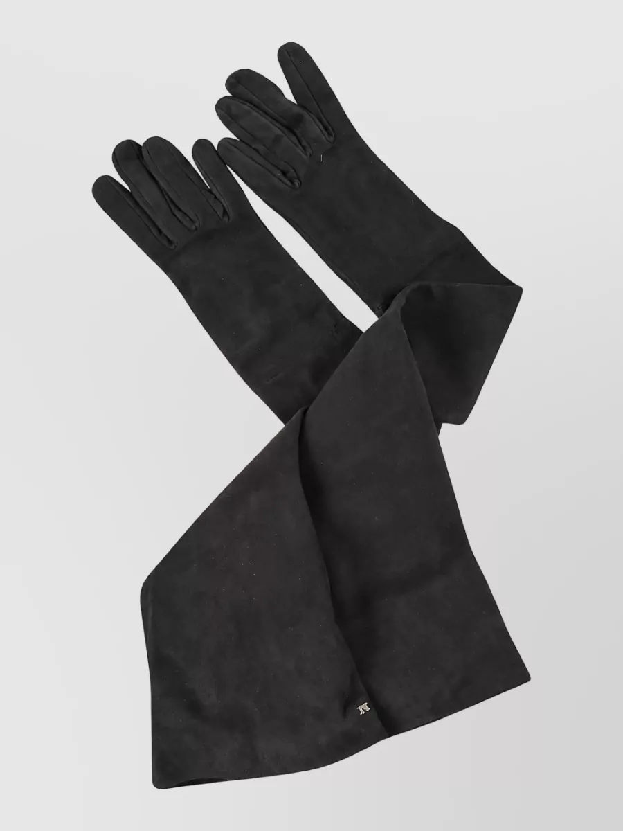 Max Mara leather gloves