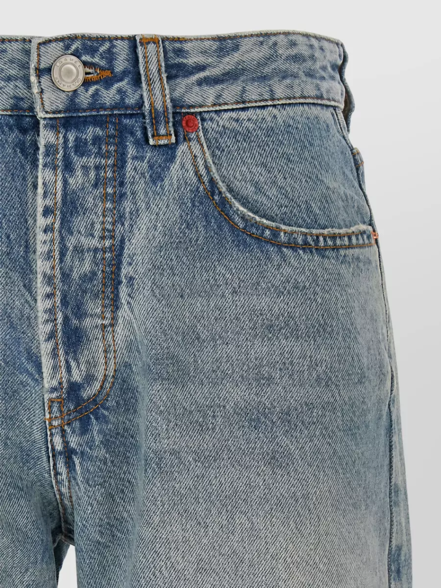 Isabel Marant Cropped Straight-Leg Jeans