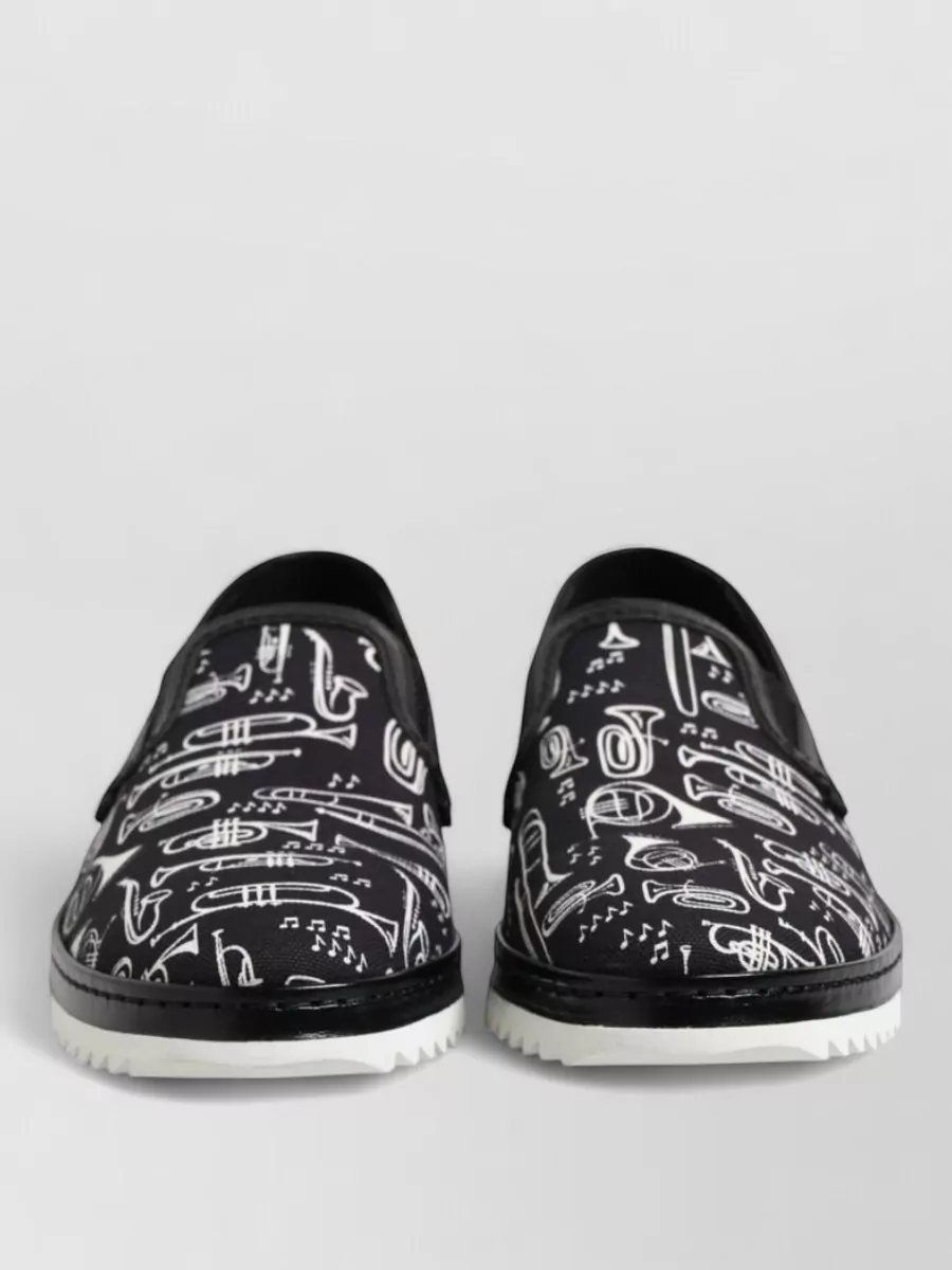 Dolce&Gabbana printed slip-on sneakers