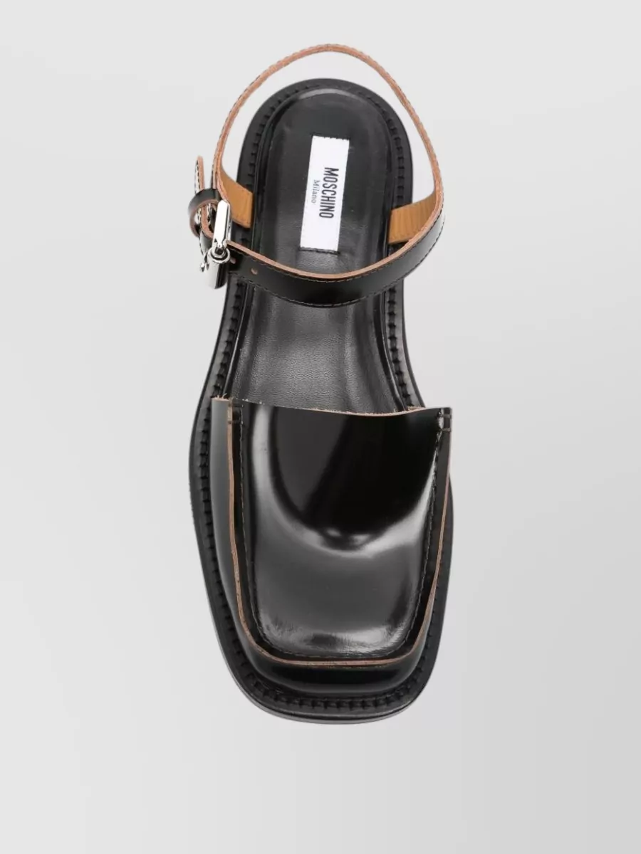 Moschino Leather Loafers