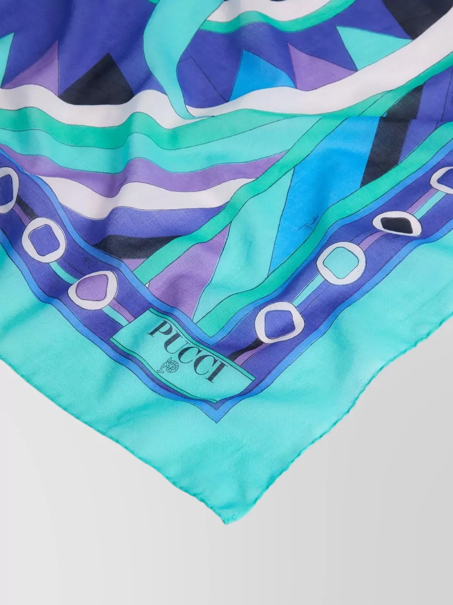 Pucci Cotton Vivara Print Sarong