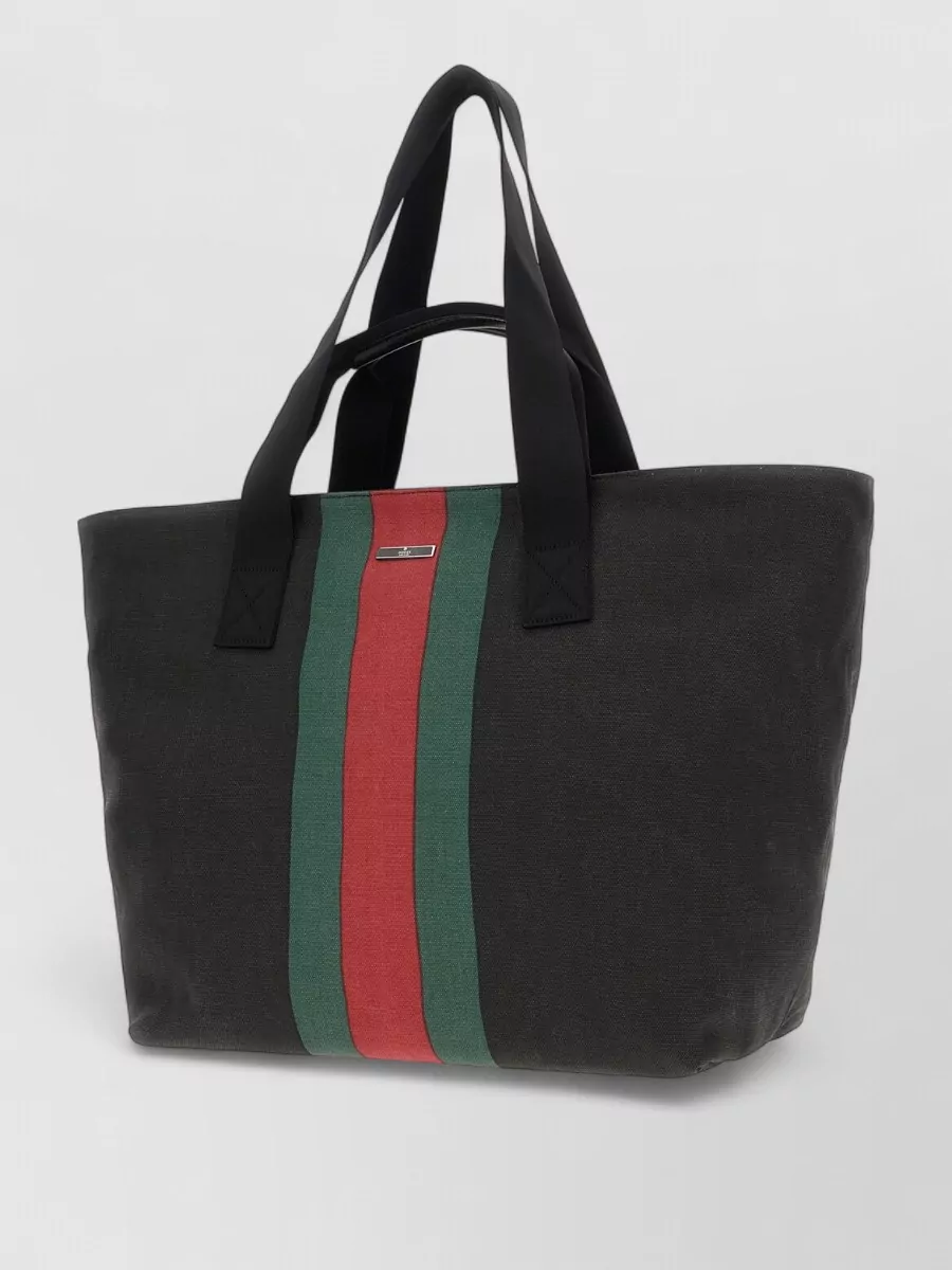 Gucci Canvas Medium Shopping Bag