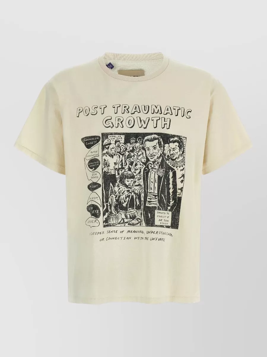 Gallery Dept. Cotton Printed Crew Neck Short-Sleeve T-Shirt