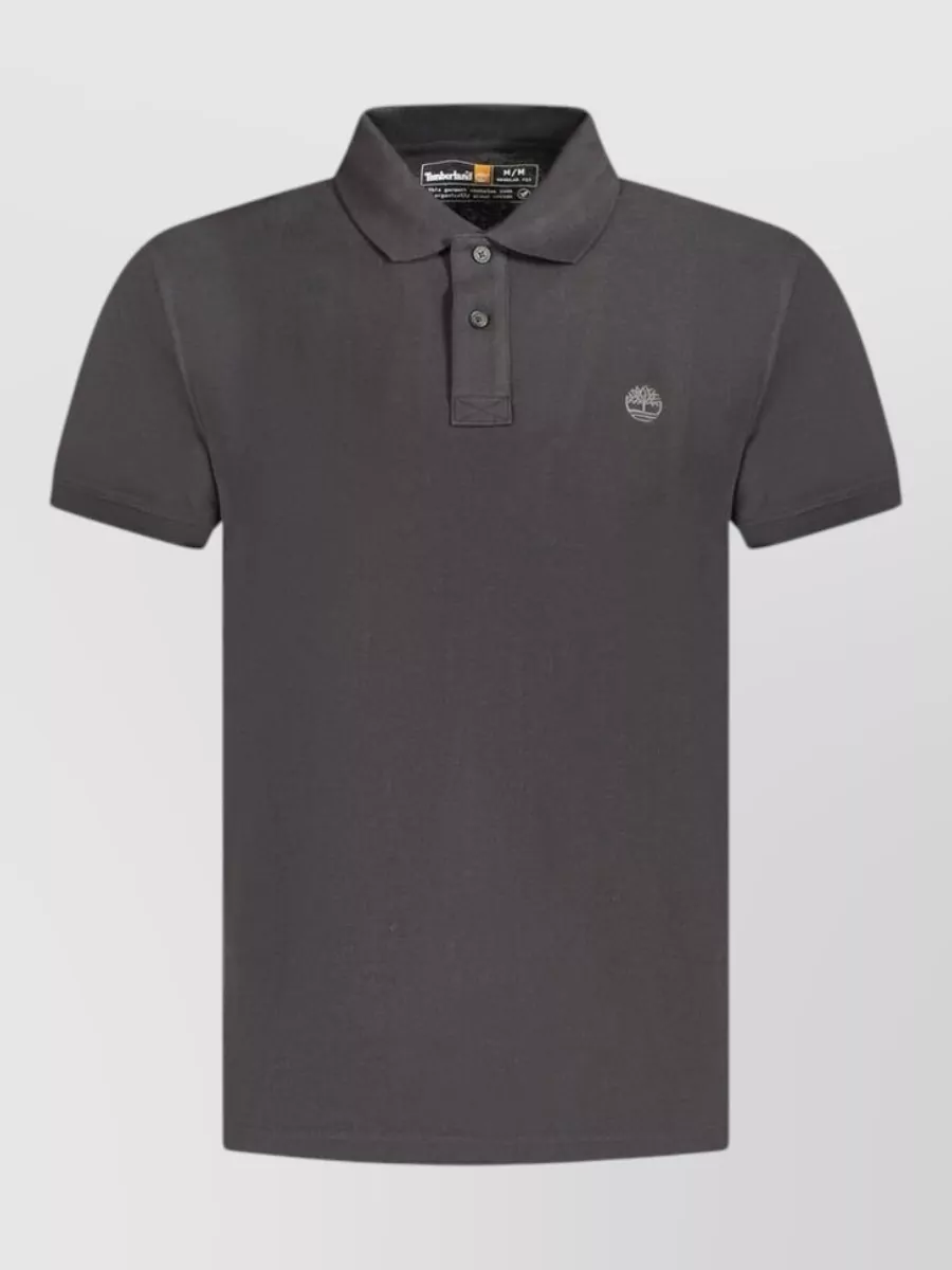 Timberland cotton short-sleeve polo shirt