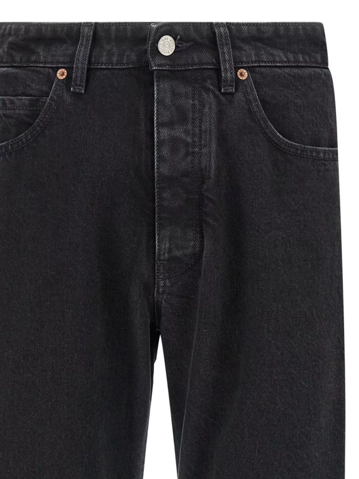 Mm6 Maison Margiela Five-Pocket Denim Trousers Featuring Belt Loops