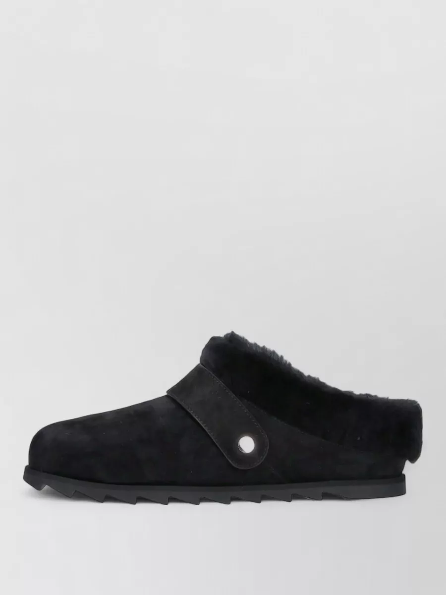Roger Vivier Leather Mules