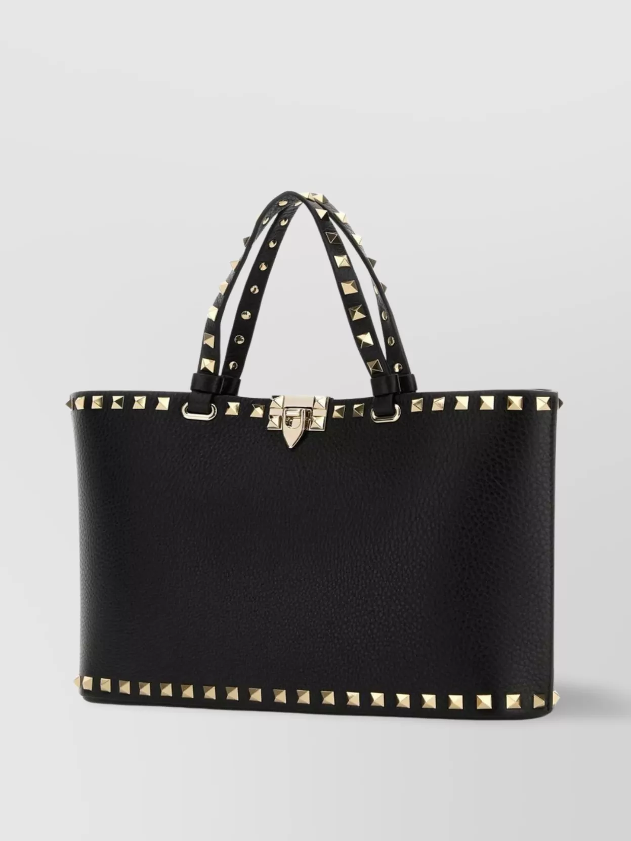 Valentino Garavani Leather Rockstud Shoulder Bag