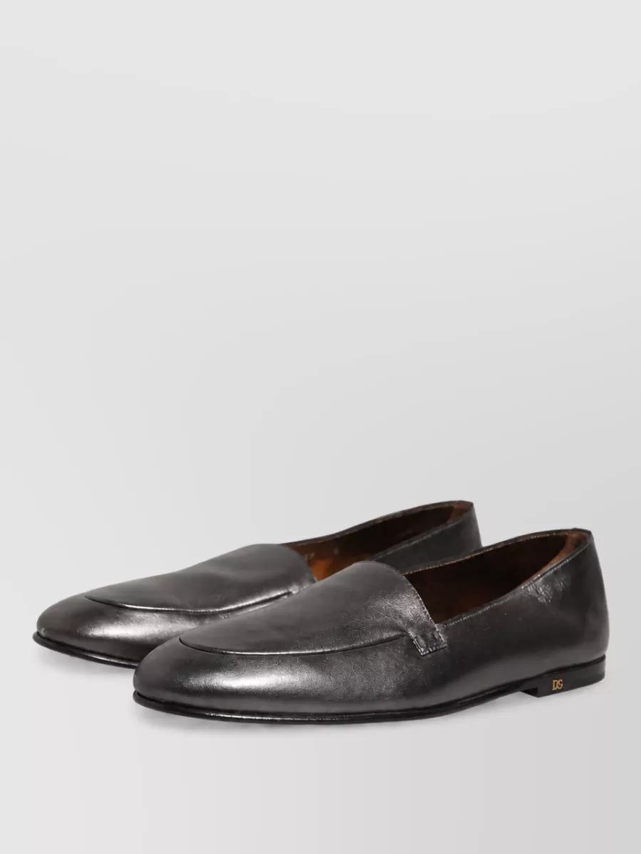 Dolce&Gabbana leather slip-on loafers