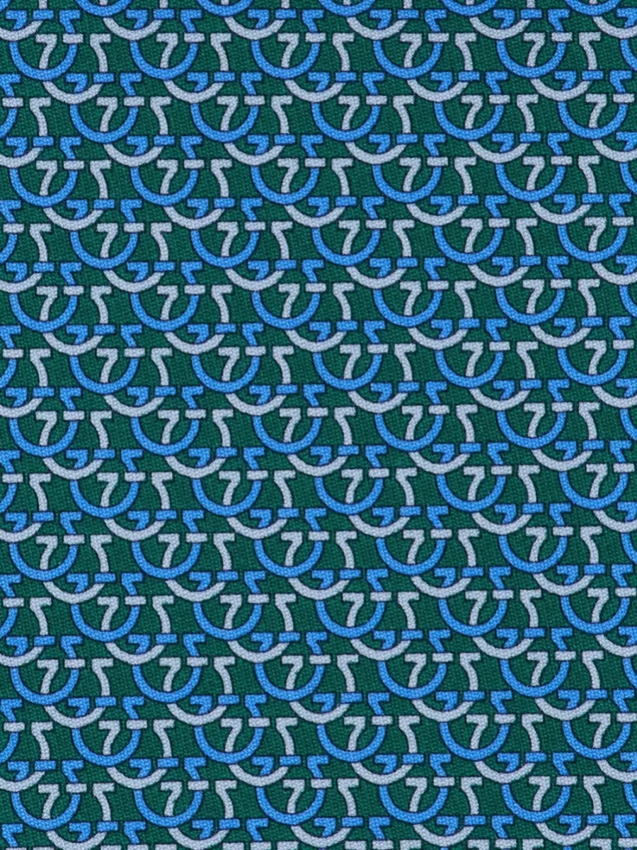 Ferragamo Silk Printed Tie