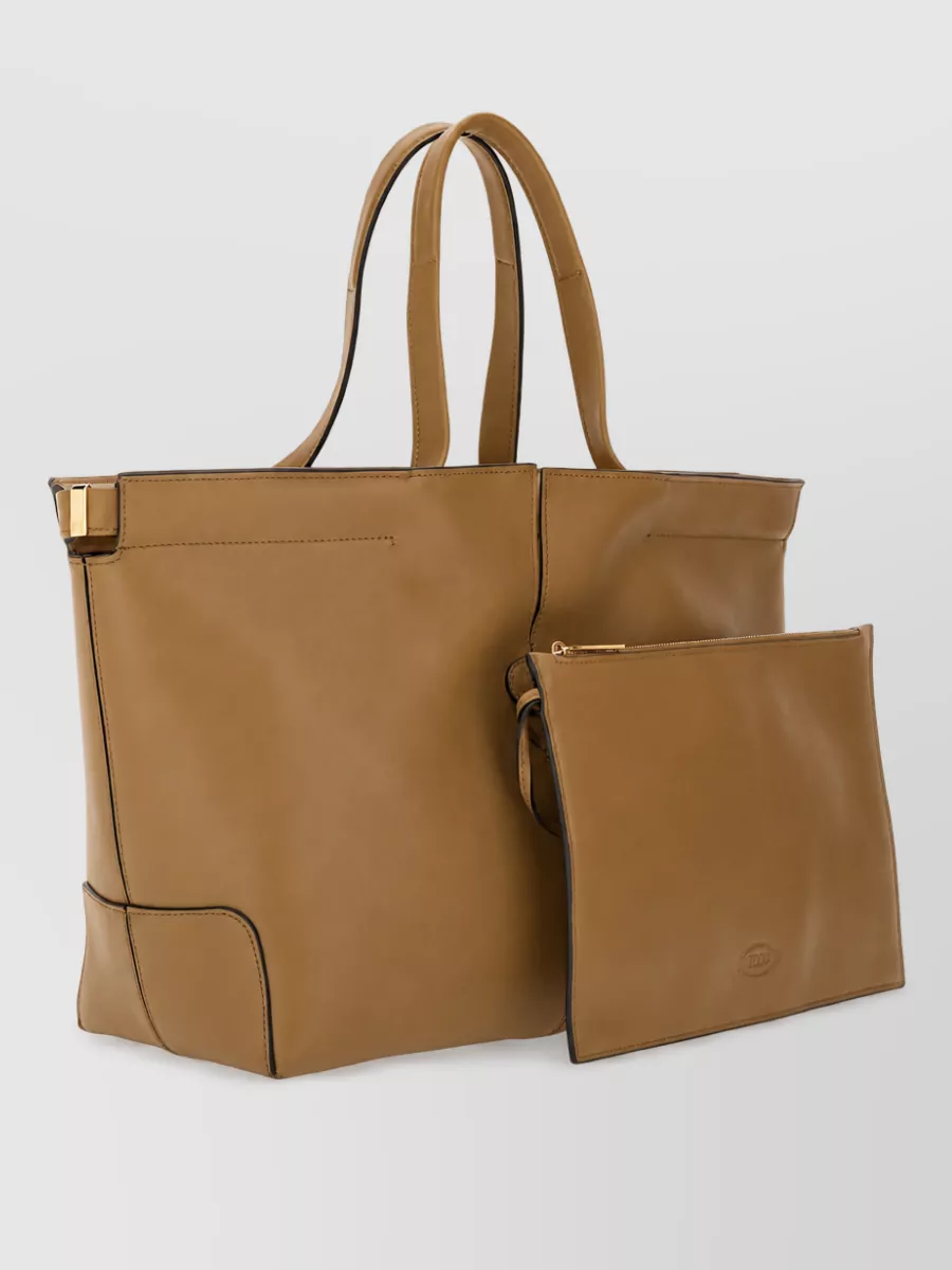 Tod's Di Bag Medium-Small Leather Tote Bag
