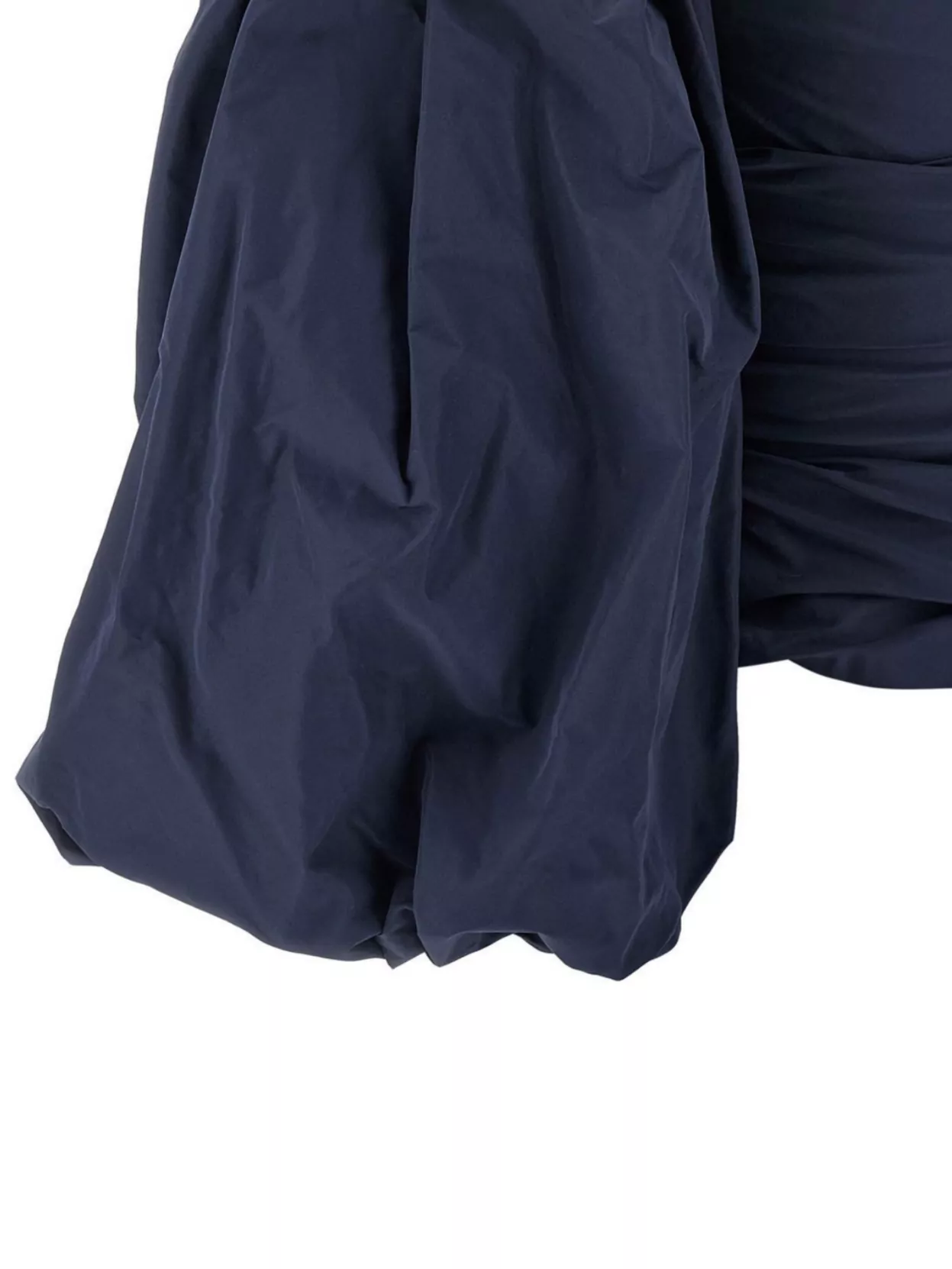 Pinko Cropped Top With Puff Sleeves And Straps