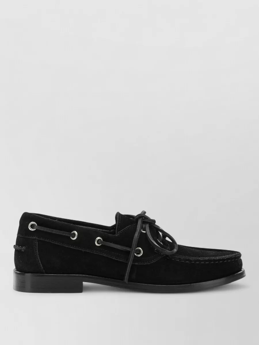 Aeyde Suede Leather Loafers