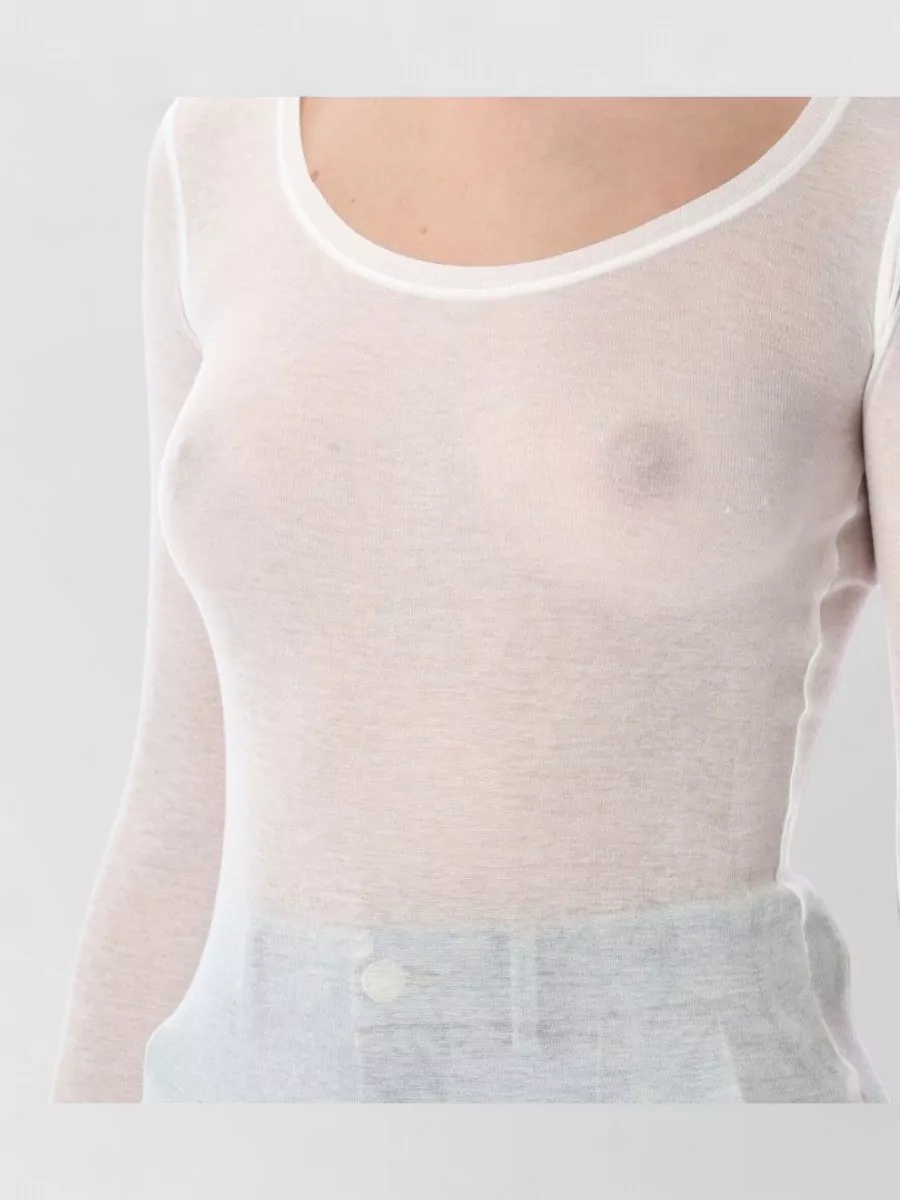 American Vintage Massachusetts Cotton Long Sleeve T Shirt