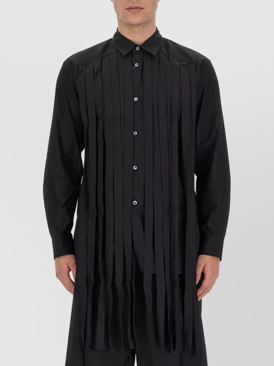 Comme des Garçons cotton fringed t-shirt