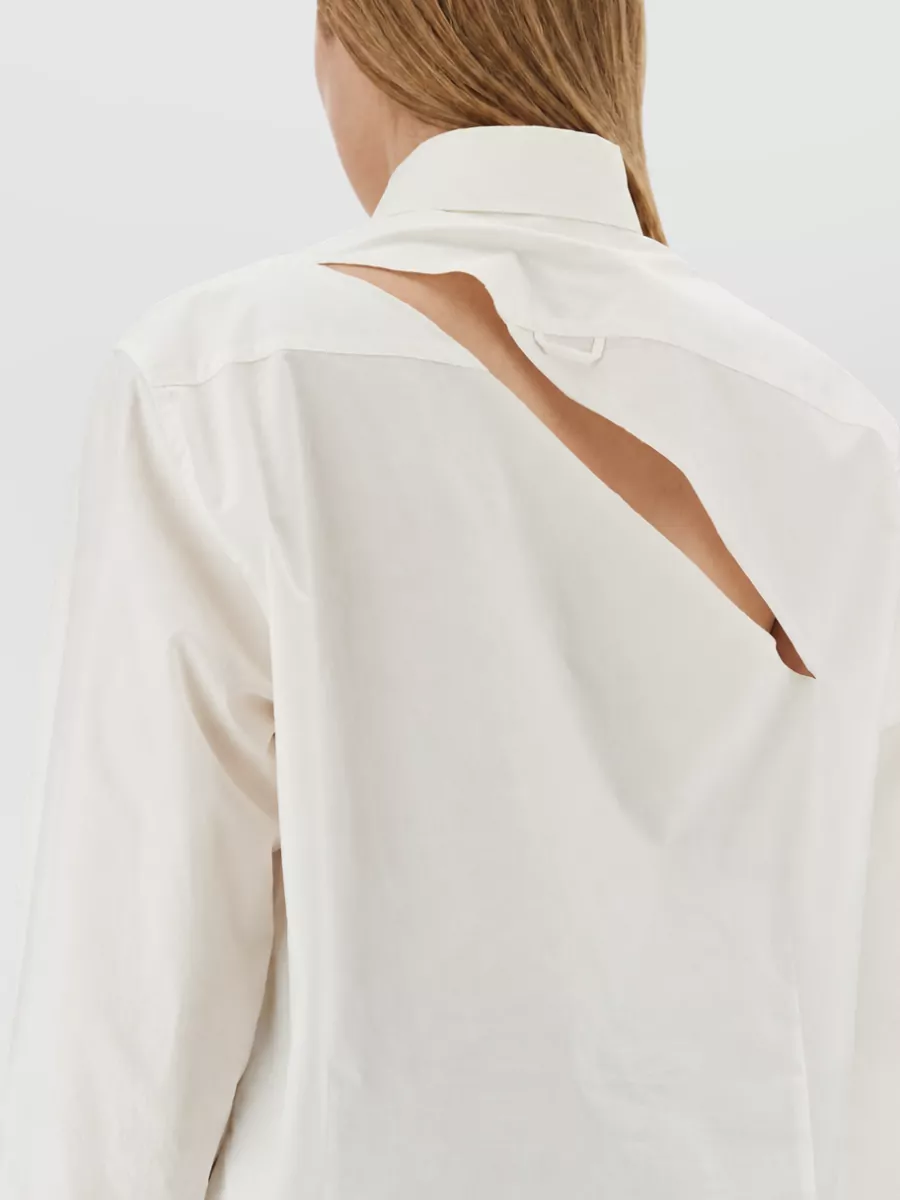 Mm6 Maison Margiela Oversized Cotton Shirt