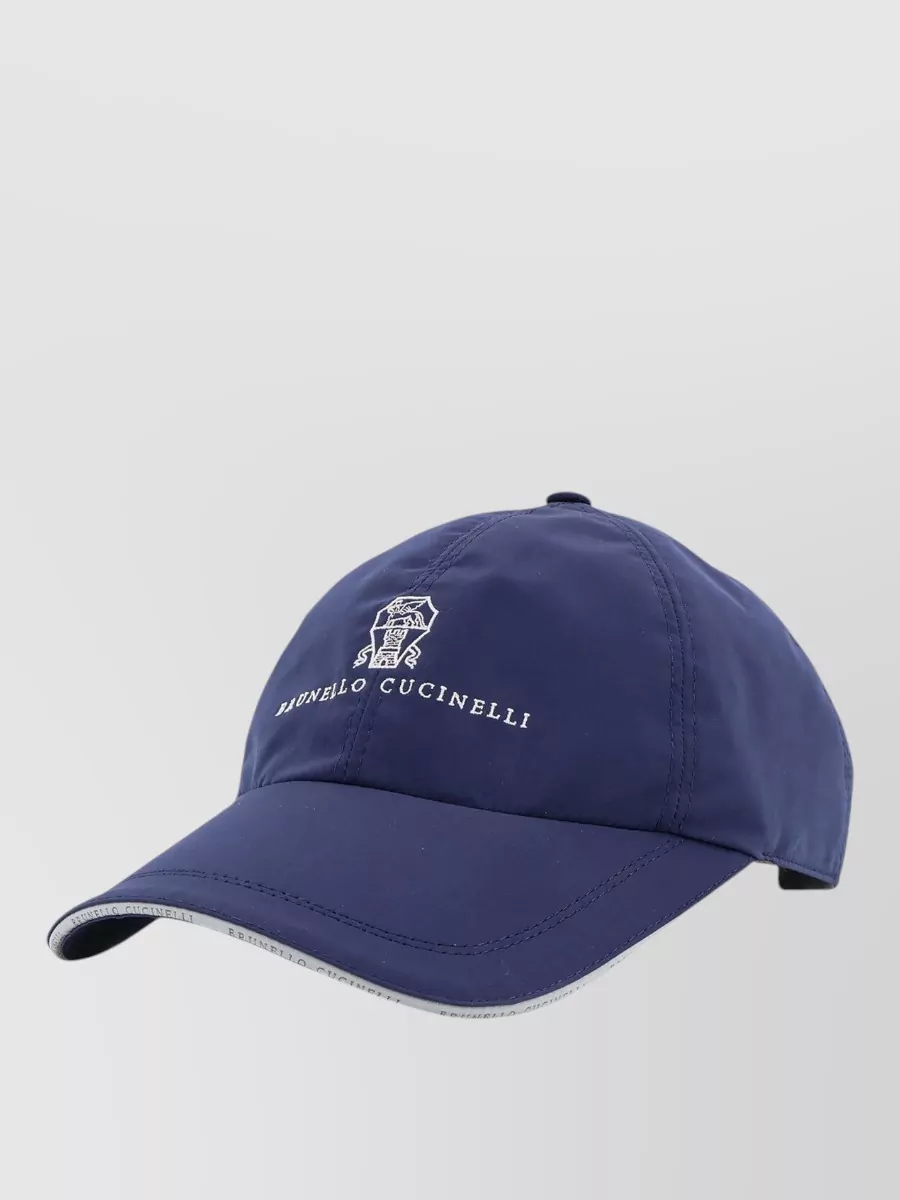 Brunello Cucinelli Logo-Embroidered Baseball Cap