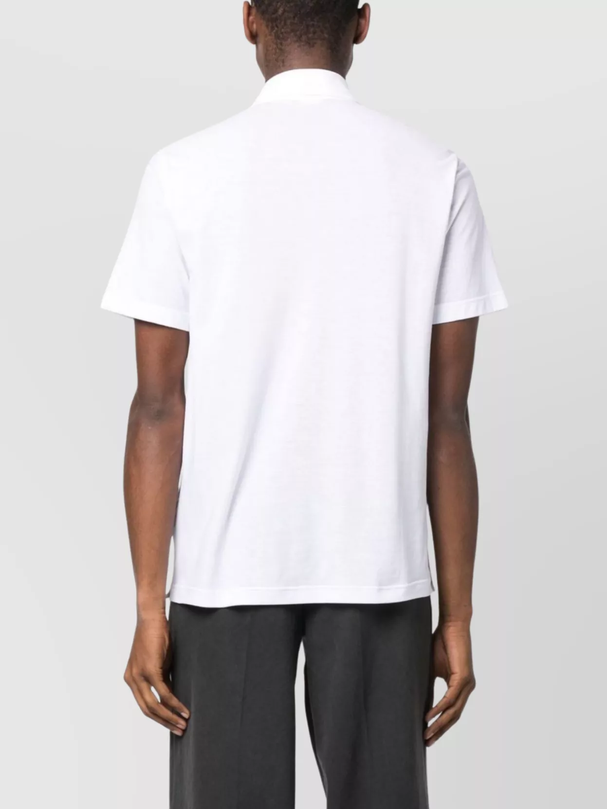 Herno Men's Short Sleeve Polo Shirt