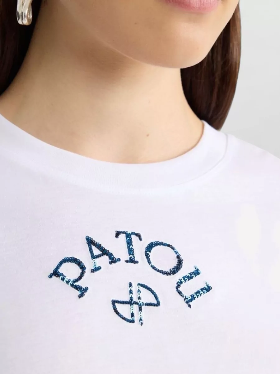 Patou Cotton Short-Sleeve T-Shirt