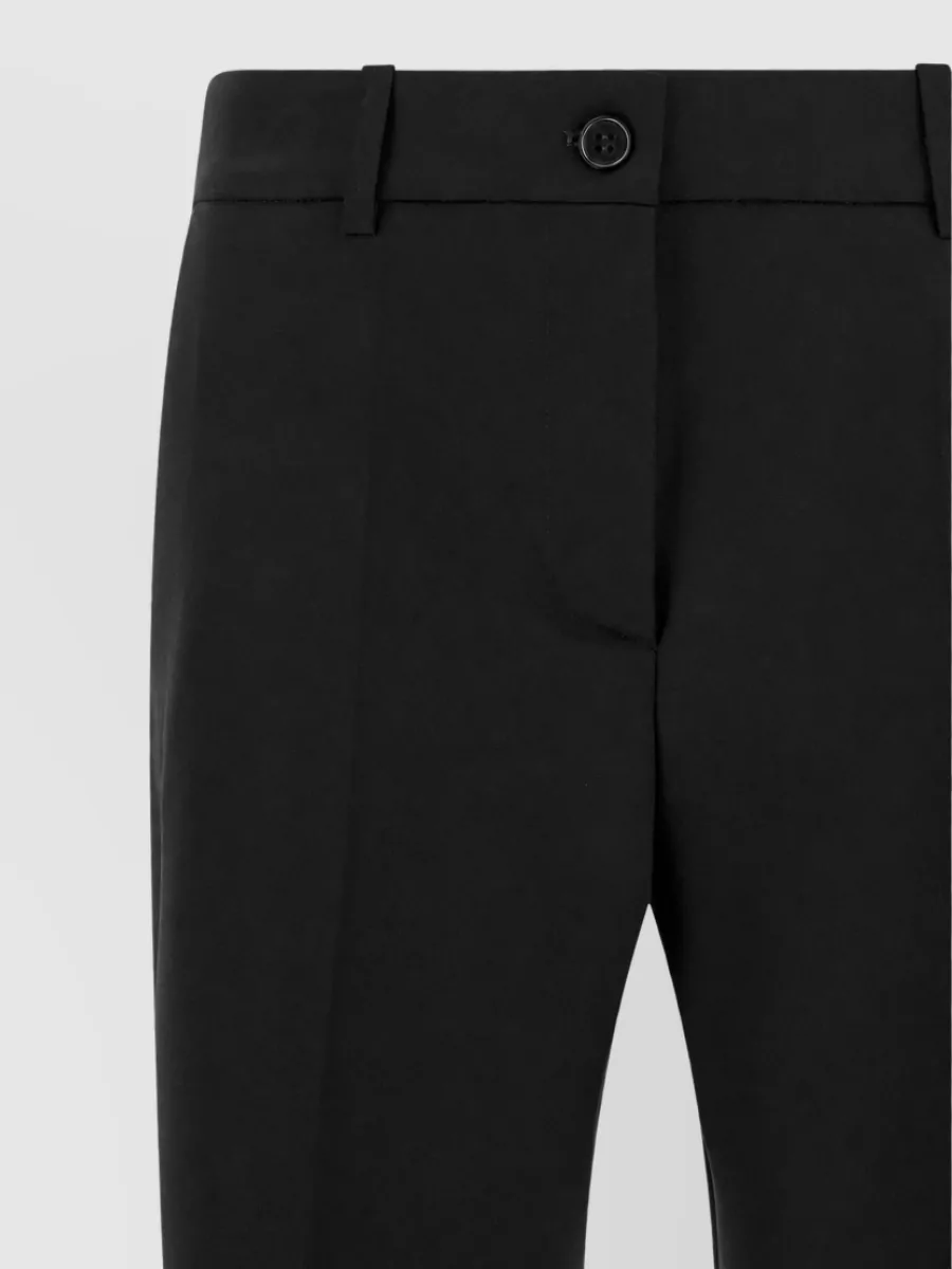 P.a.r.o.s.h. virgin wool straight-leg mid-rise suit trousers