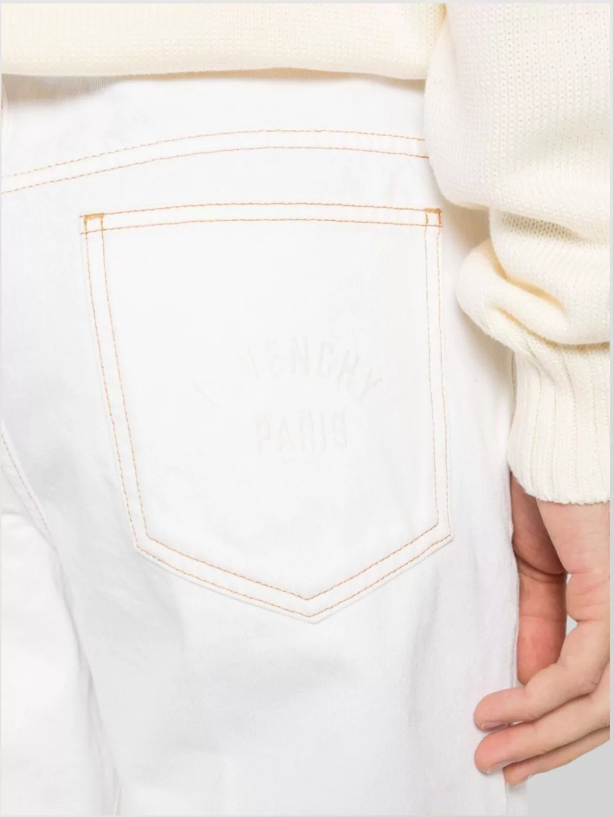 Givenchy Straight Leg Trousers Belt Loops