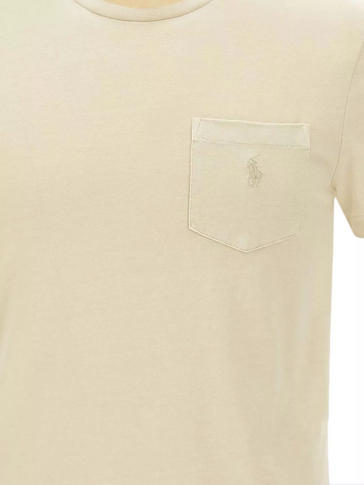 Ralph Lauren Logo Chest Pocket Crew Neck Short Sleeve T-Shirt