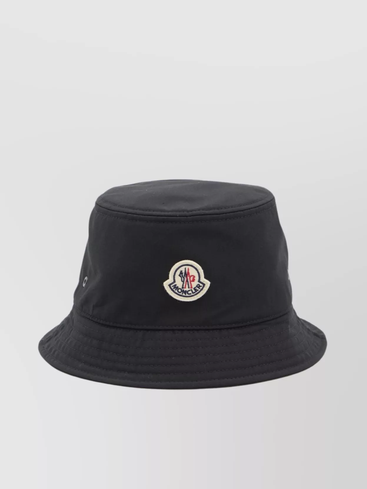 Moncler Bucket Hat Eyelet Detailing In Black