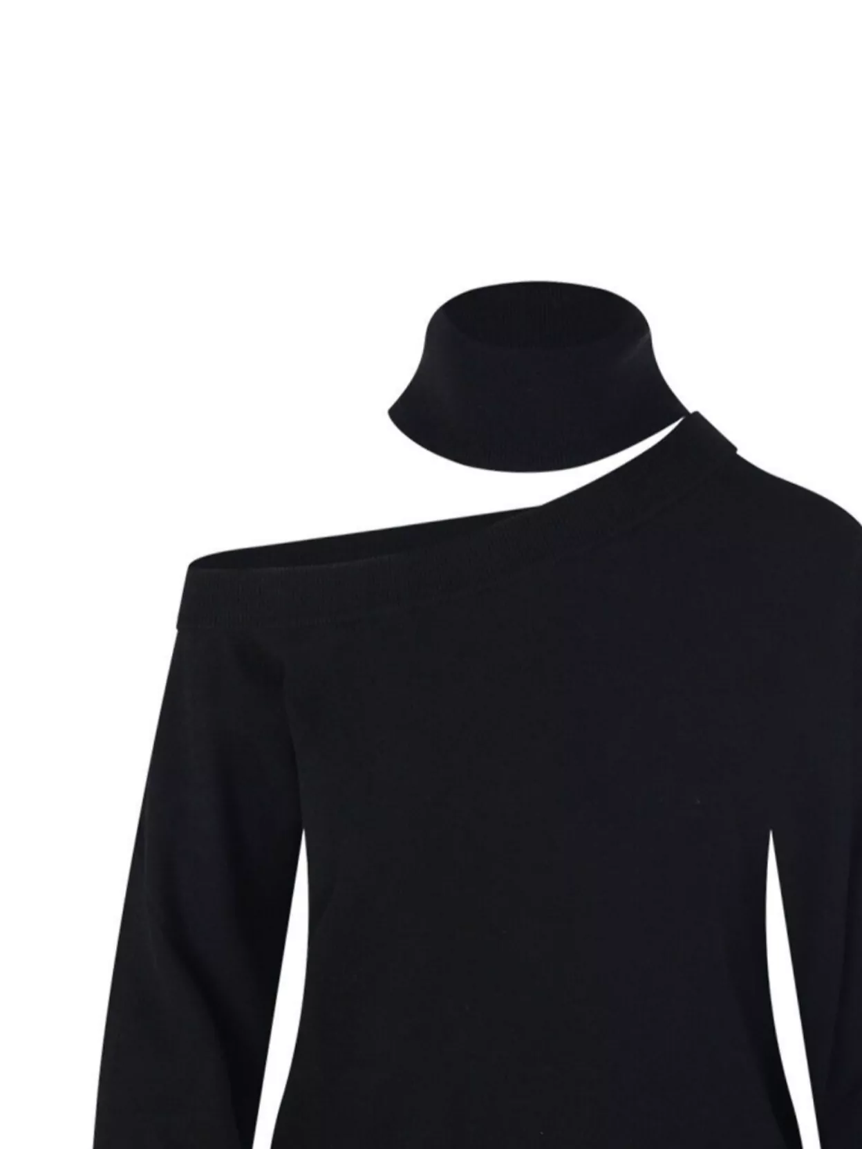 Federica Tosi Knitwear With Asymmetric Off-The-Shoulder Design