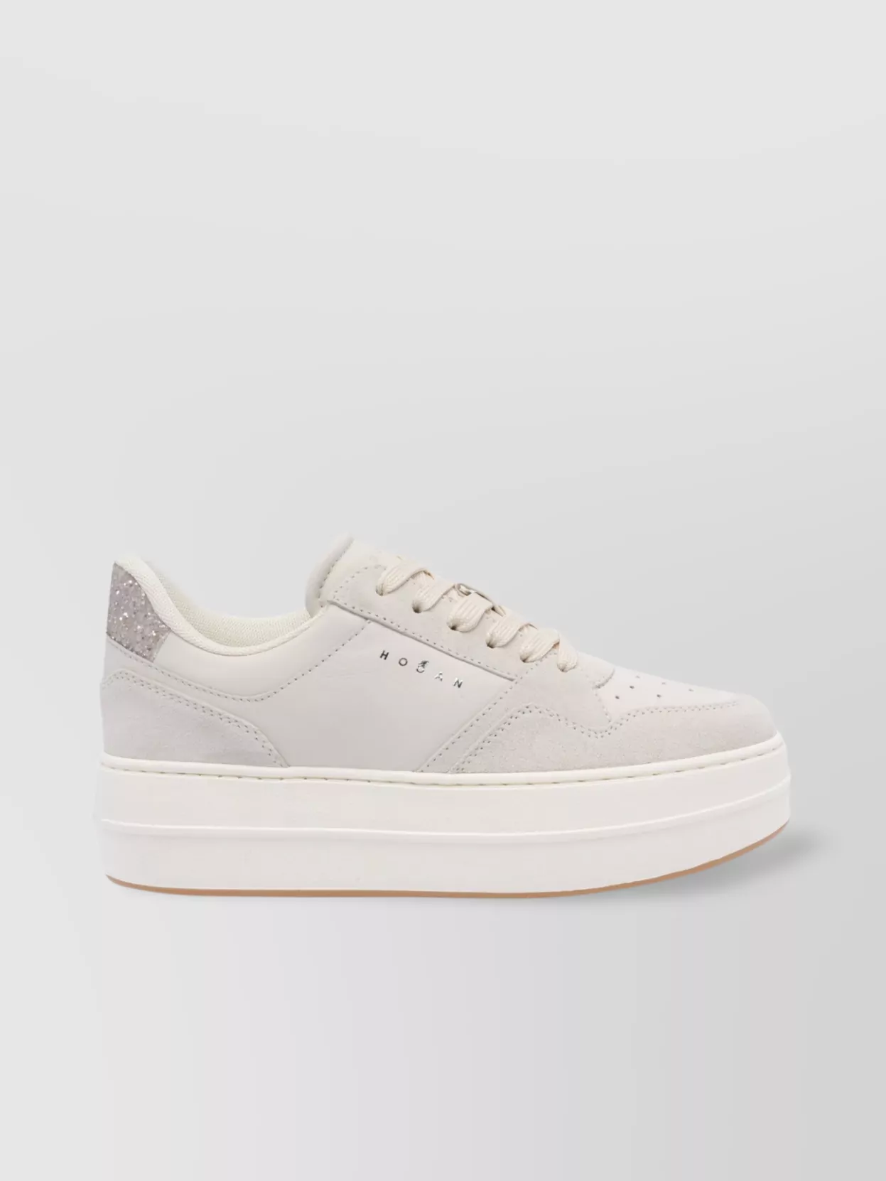 HOGAN LOW TOP SKYSCRAPER SNEAKERS WITH PLATFORM SOLE