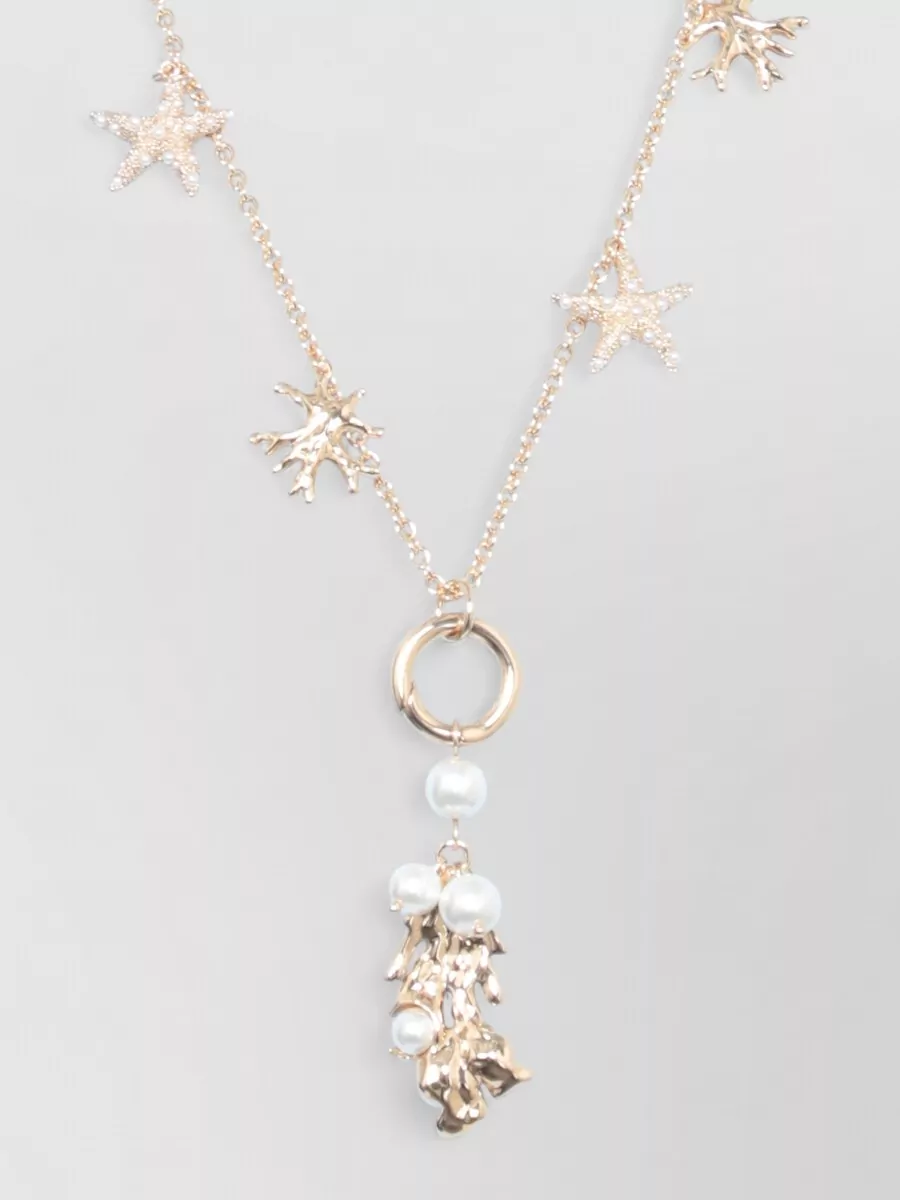 Self-Portrait Gold-Plated Necklace