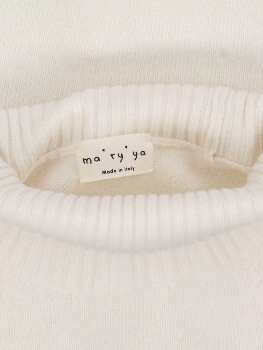 Ma'ry'ya Cashmere Virgin Wool Crewneck Sweatshirt