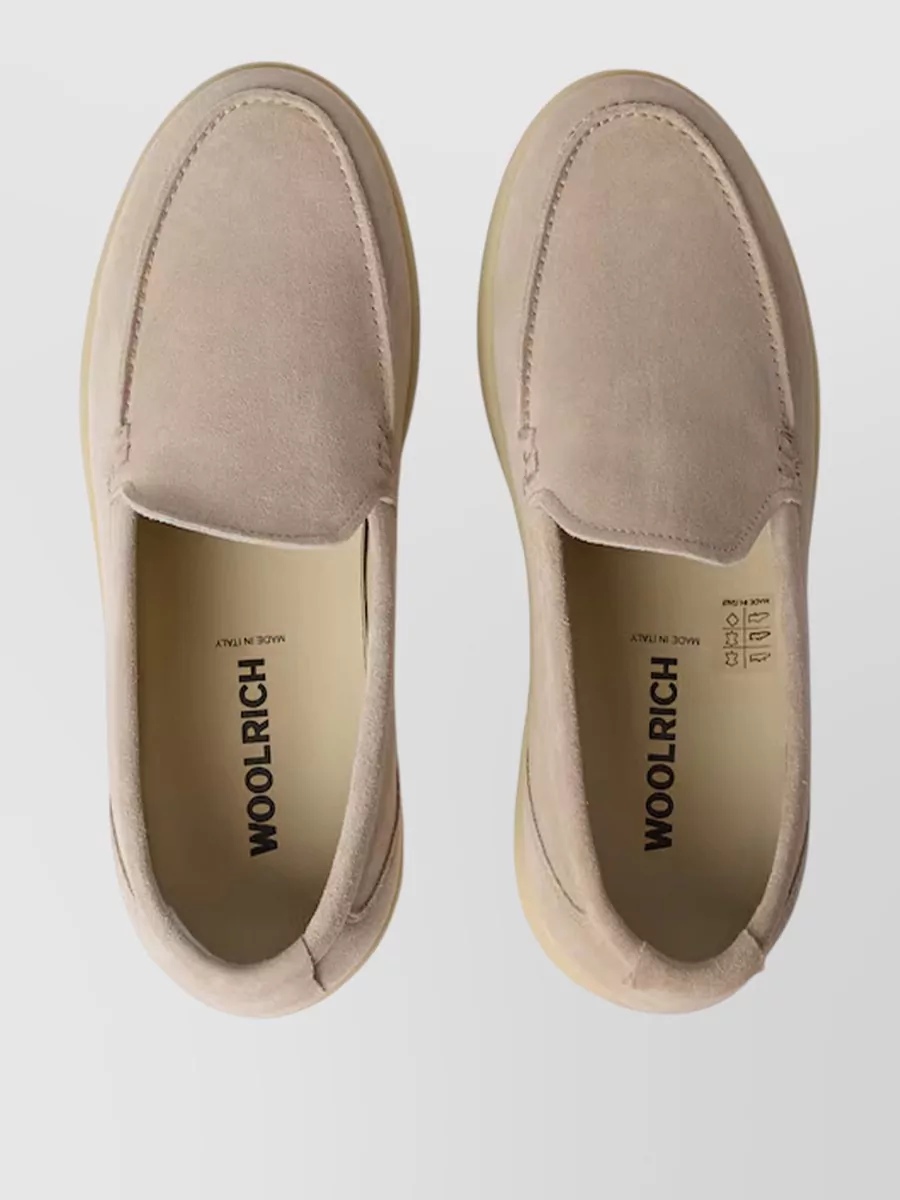 Woolrich Suede Leather Loafers