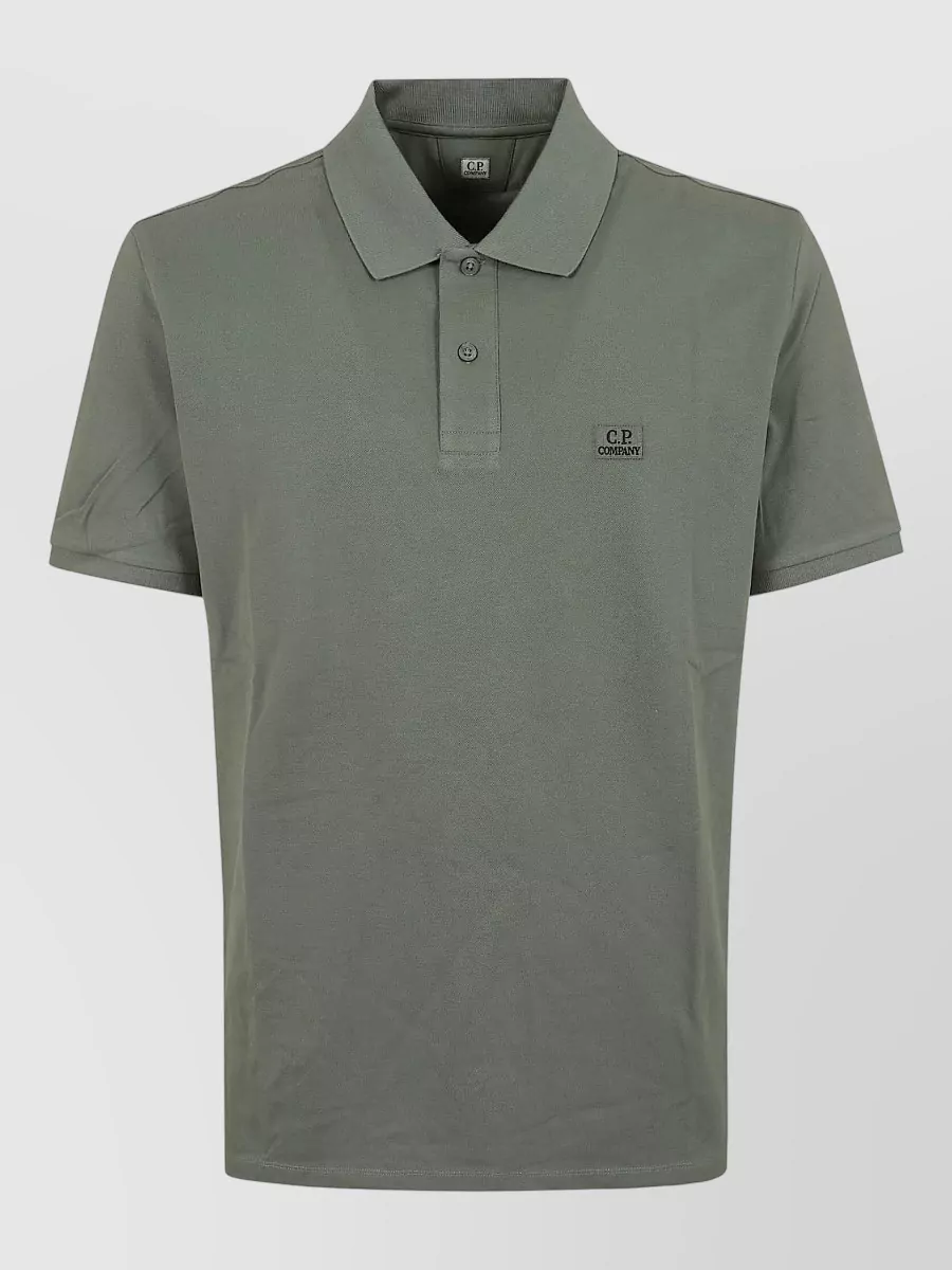 C.P. Company Piquet short-sleeve polo shirt