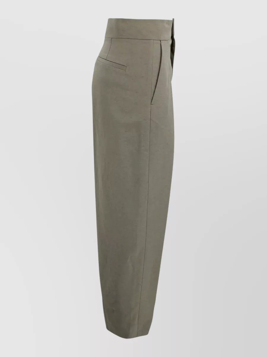 Soeur Cropped Loose-Fit Trousers
