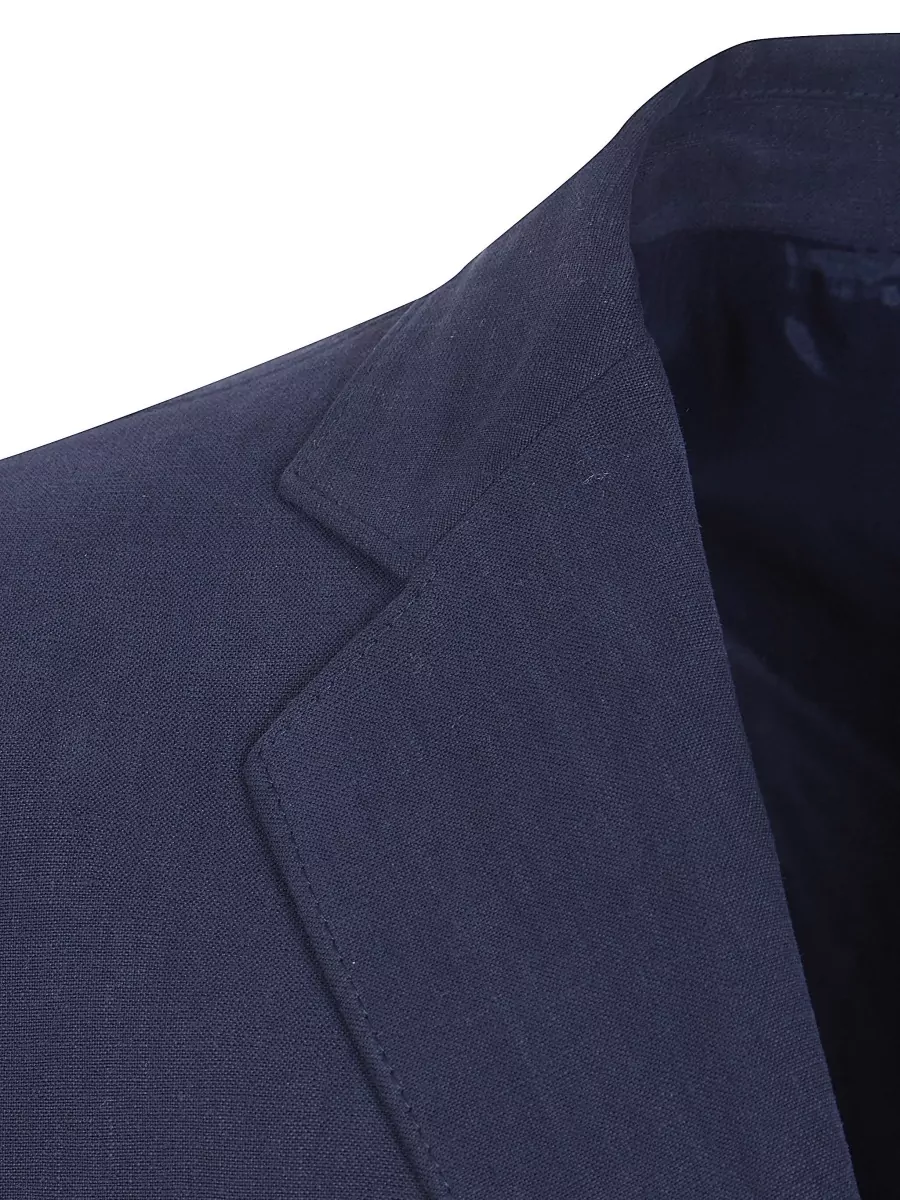 Giorgio Armani Linen Single Breasted Blazer