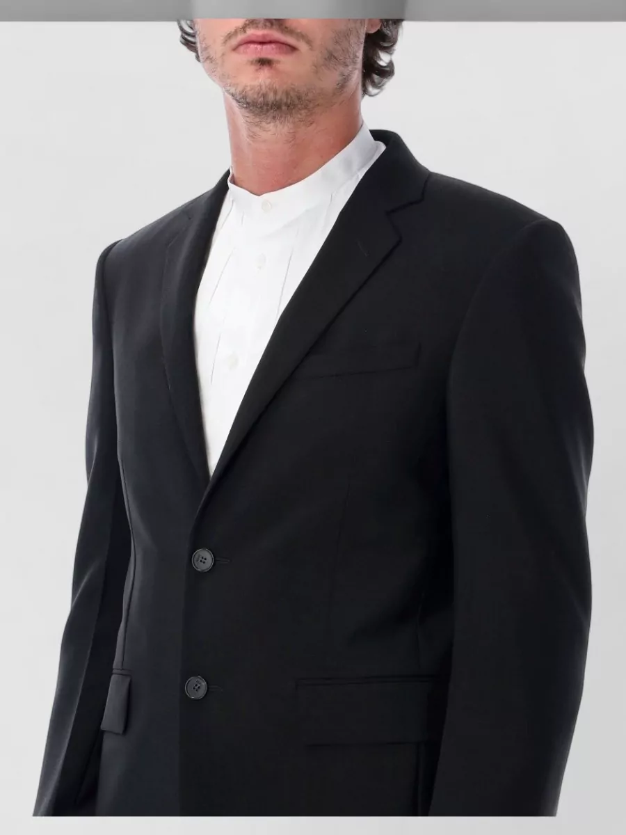 Fendi Mohair Single-Breasted Blazer