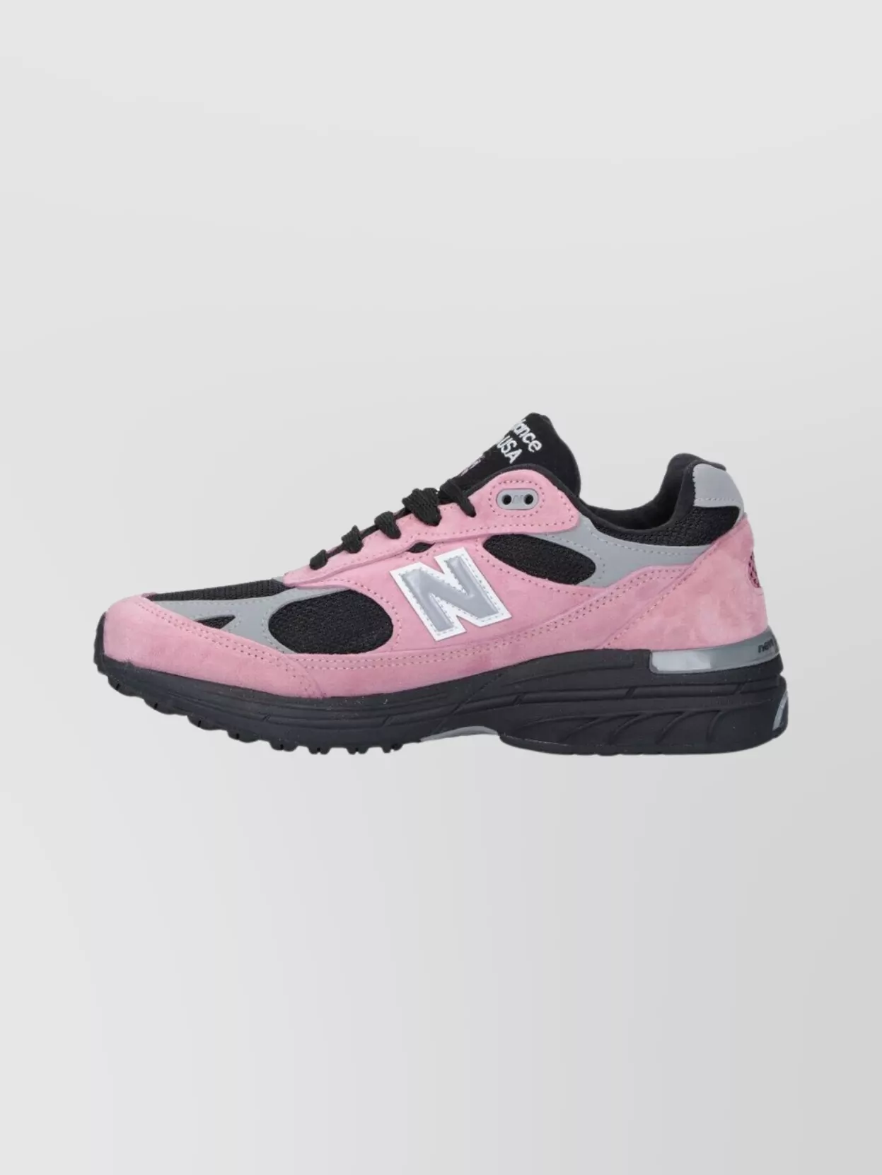 New Balance Contemporary Low Cut Sneakers With Mesh And Suede