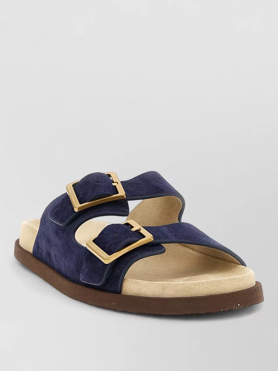 Brunello Cucinelli Leather Urban Slides